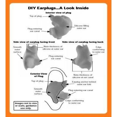 Load image into Gallery viewer, R&amp;G Racing DIY Moulded Ear Plugs MEP0001
