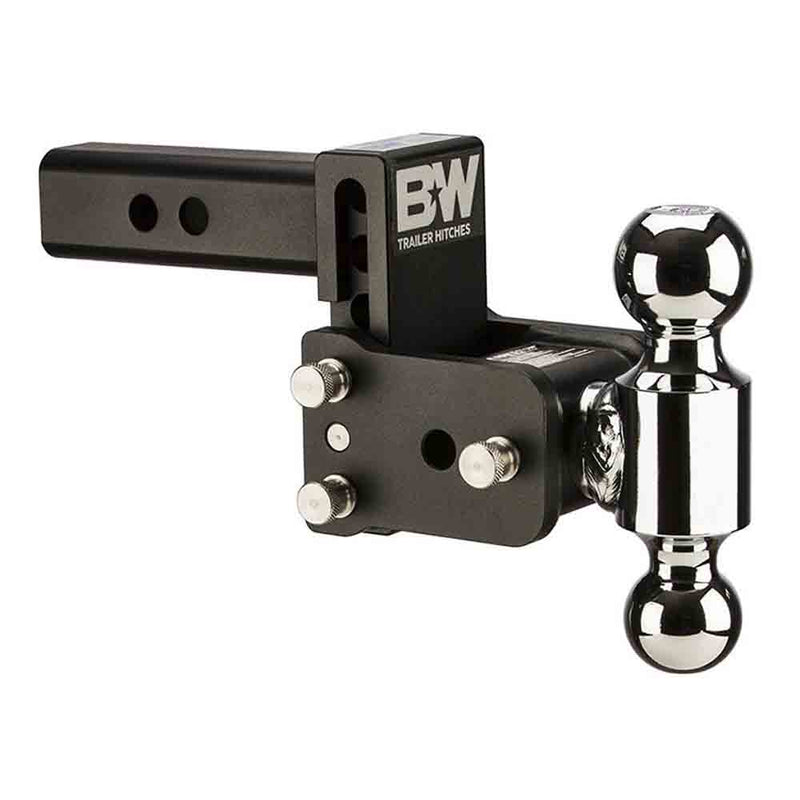 Load image into Gallery viewer, Tow &amp; Stow Double-Ball Ball Mount, 3" Drop, 1-7/8" &amp; 2" Hitch Balls, fits 2" Receiver
