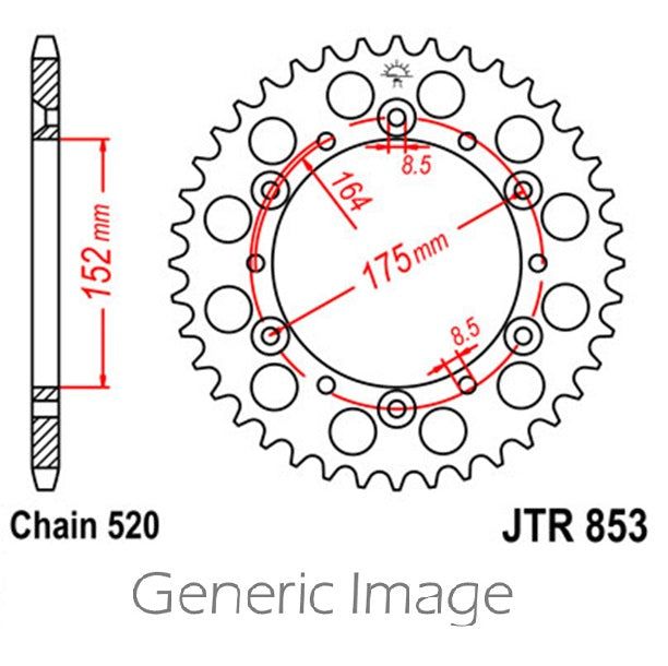 Load image into Gallery viewer, Front &amp; Rear Steel Sprocket Kit for ATV/UTV YAMAHA YTZ250 Tri-Moto 1985-1986
