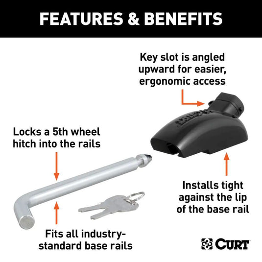 5th Wheel Hitch Lock (1/2