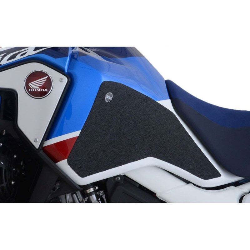 Load image into Gallery viewer, R&amp;G Racing Black Tank Traction Grips For 2018-2019 Honda CRF1000L Africa Twin Adventure Sports
