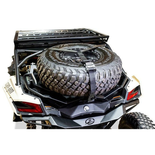 Elektric Offroad Volt Series Baja Style Spare Tire Rack For Can-Am Maverick X3 2017-2024