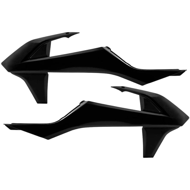 Load image into Gallery viewer, Acerbis Black Radiator Shrouds for KTM - 2421080001
