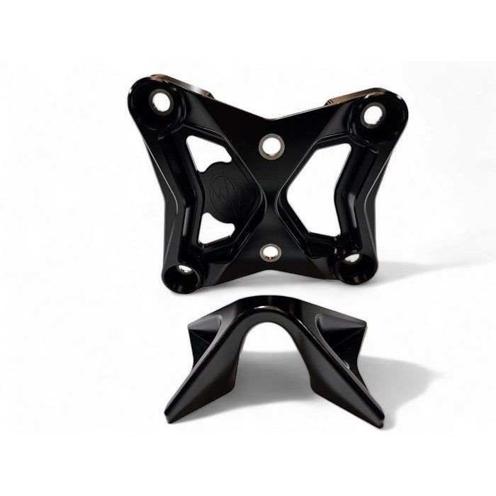 Load image into Gallery viewer, Elektric Offroad Black Radius Rod Plate With Tow Hook For Can-Am Maverick X3 2017-2021
