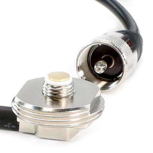 Rugged Radios 15 Ft Antenna Coax Cable with 3/8 NMO Mount NMO-MT-15