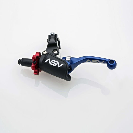 ASV Blue F4 Offroad Model Shorty Clutch + Brake Lever Pro Pack BCF41506PH-SB