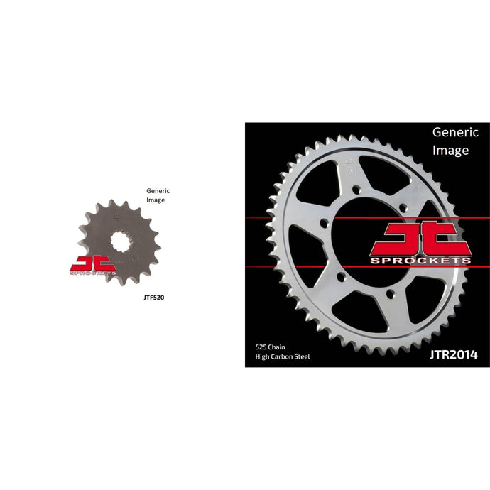Front & Rear Sprocket Kit for Street TRIUMPH 675 Daytona/R 2006-2013