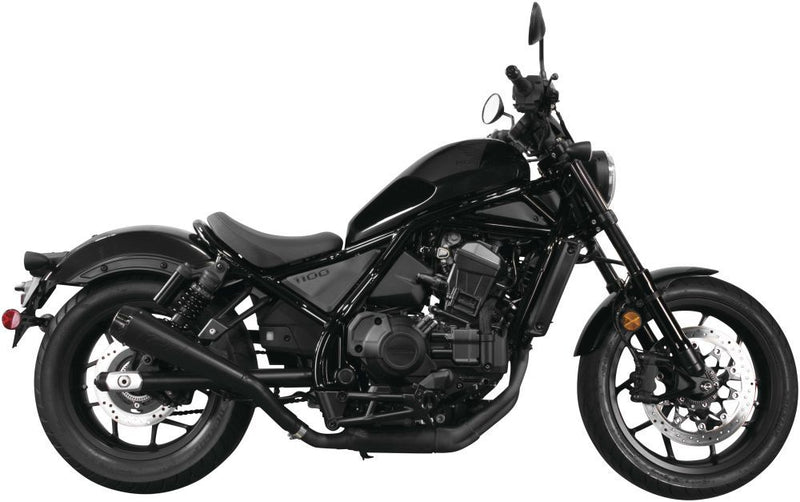 Load image into Gallery viewer, Two Brothers Racing Comp-S Ceramic Black Slip-On System For Honda CMX1100 2021-2022
