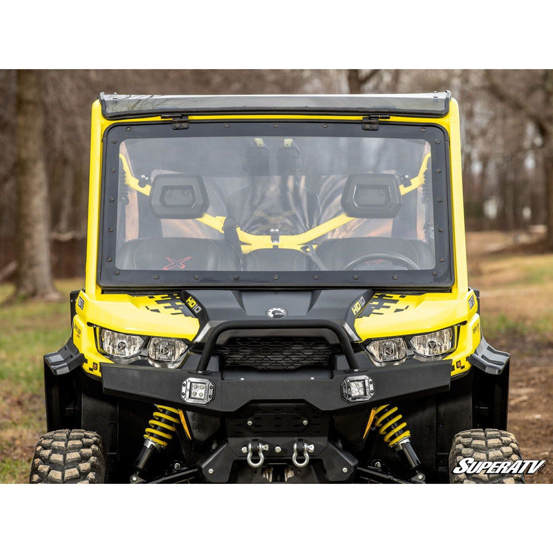 Load image into Gallery viewer, SuperATV Can-Am Defender MaxDrive Power Flip Windshield PFWS-CA-DEF-70
