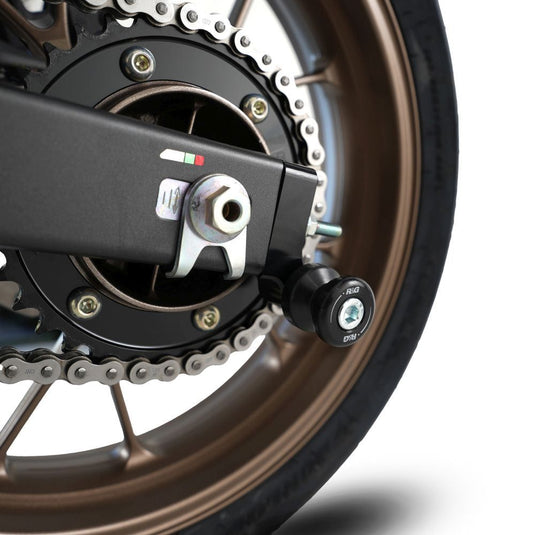 R&G Racing Black Cotton Reels Offset For 2018-2024 Honda CB125R