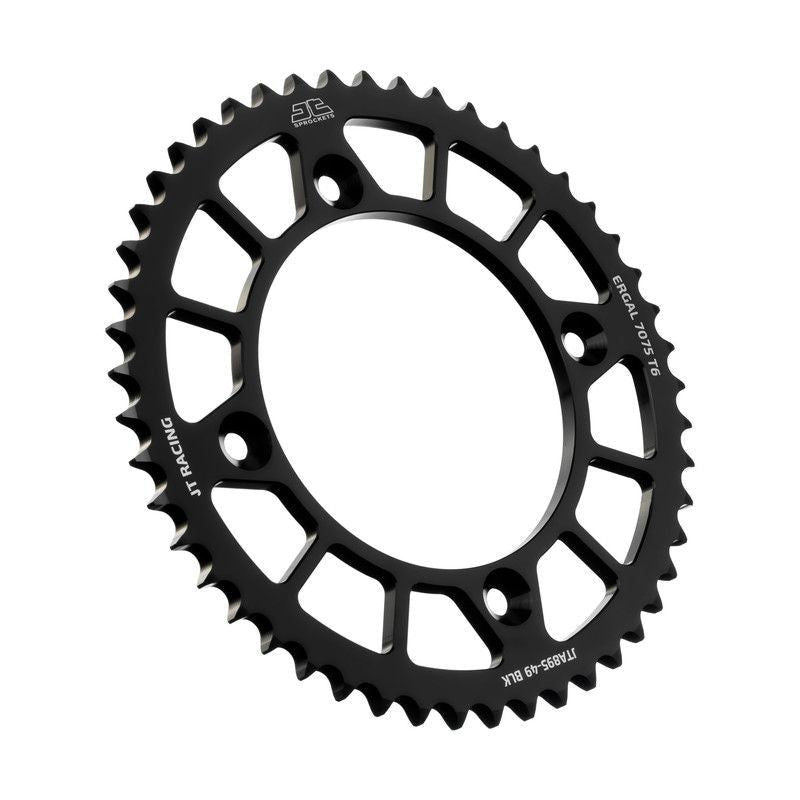 Load image into Gallery viewer, JT Sprockets Rear Racelite Aluminum Race Sprocket Orange 50 Tooth 50T 428 Chain

