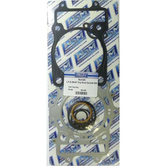 WSM Top End Gasket Kit For Suzuki 500 LT-F / Vinson 98-07 29-426