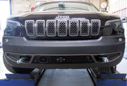 Blue Ox BX1143 Baseplate fits Select Jeep Cherokee Steel Bumper w/Tow Hooks (Includes ACC & Technology Pkg.) (2-Speed Transfer Case)