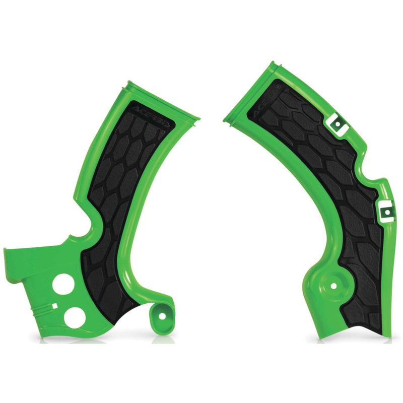 Load image into Gallery viewer, Acerbis Green/Black X-Grip Frame Guard - 2374271089
