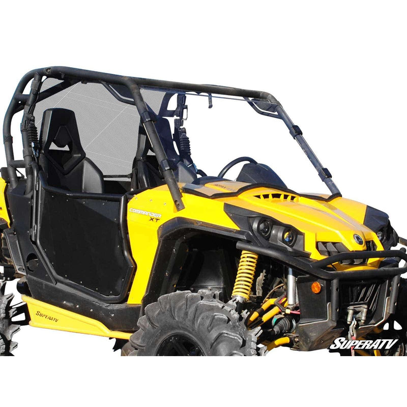 Load image into Gallery viewer, SuperATV Can-Am Commander 2011-2020 Full Windshield Scratch Resistant Polycarbonate - Clear WS-CA-COM-70
