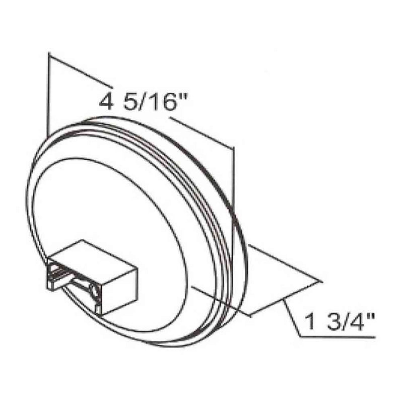 Load image into Gallery viewer, 4 Inch Round Backup Light With 7 LEDs
