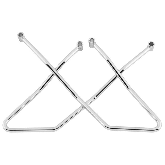 Bikers Choice Saddlebag Guard For - 302116 Without Hardware Pair Chrome