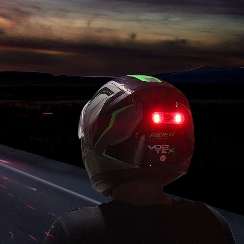 Load image into Gallery viewer, Trailstrike LED Motorcycle Bike Bicycle Red Rear Helmet Light Lamp
