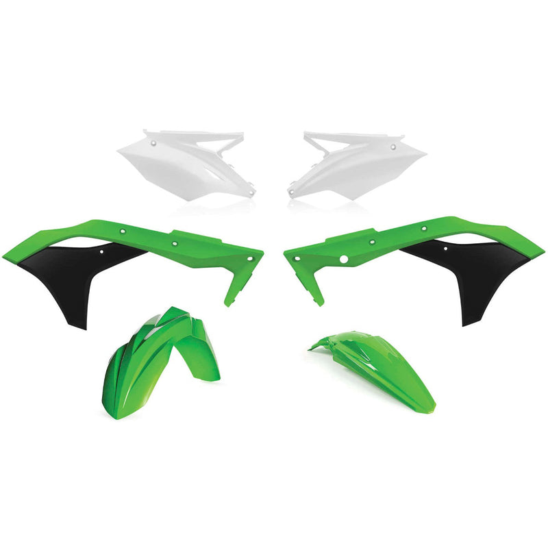Load image into Gallery viewer, Acerbis Green Standard Plastic Kit for Kawasaki - 2630620006
