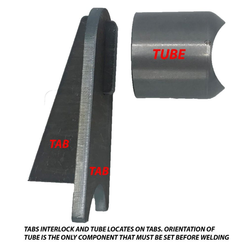 Load image into Gallery viewer, AGM Products Weld-On Chassis Mounts For Electric Jack Universal AGM-EJA-2023
