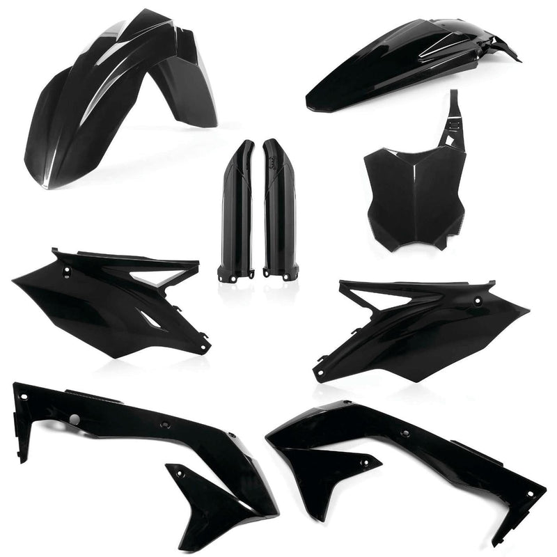 Load image into Gallery viewer, Acerbis Black Full Plastic Kit for Kawasaki - 2449570001
