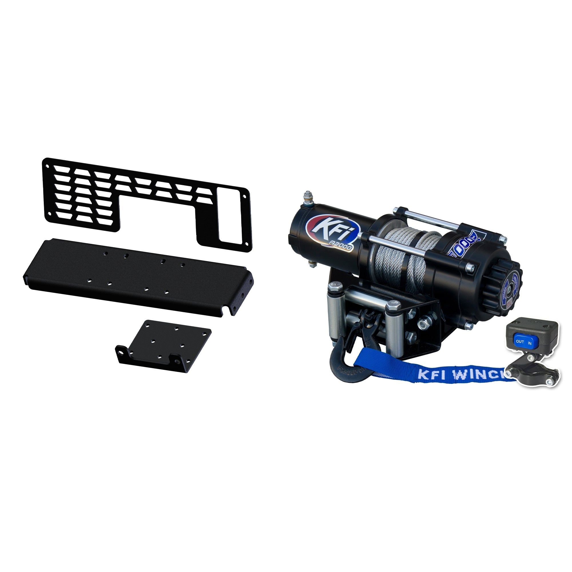 KFI Winch Kit For Polaris 500 Ranger Full-Size 2x4 2001-2008