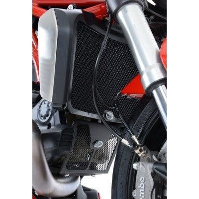 R&G Racing Black Front Cylinder Head Guard For 2014-2018 Ducati Monster 1200
