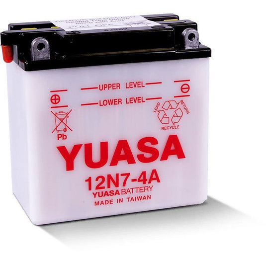 Yuasa Conventional 12N74A 12 Volt Battery YUAM2274A