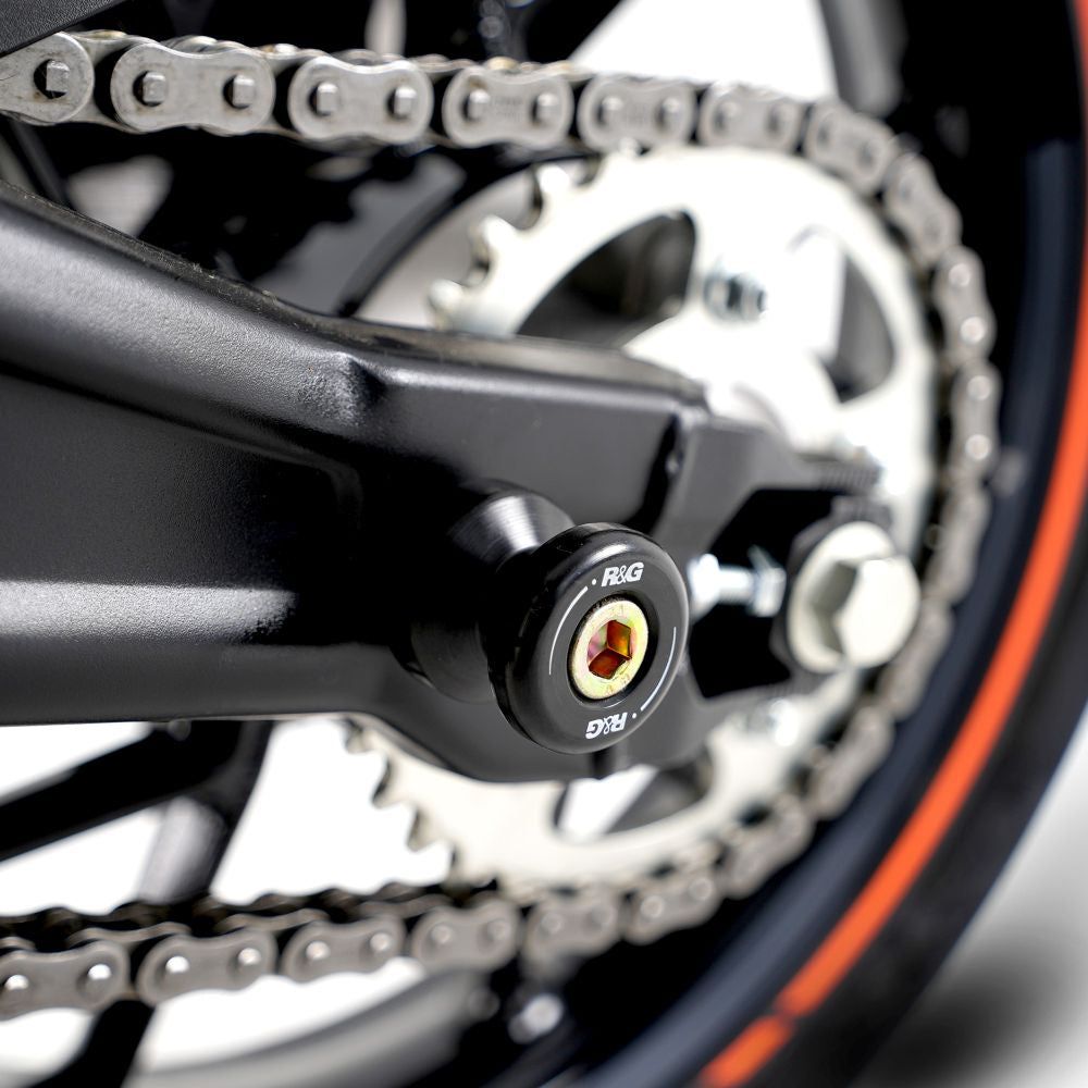 R&G Racing Black Cotton Reels For 2021-2024 CF-Moto 300NK