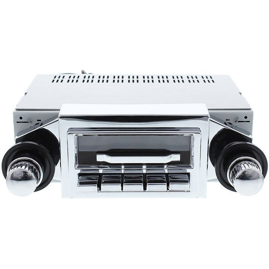 Custom Autosound 1968-76 Corvette Slidebar Car Stereo with Bluetooth