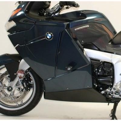 Load image into Gallery viewer, R&amp;G Racing Black Aero Style Crash Protectors CP0220BL
