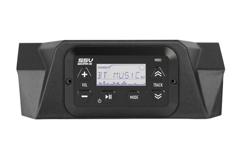 Load image into Gallery viewer, SSV Works MRB3S Media Player With Dash Panel Kit For Can-Am Maverick X3 17-22
