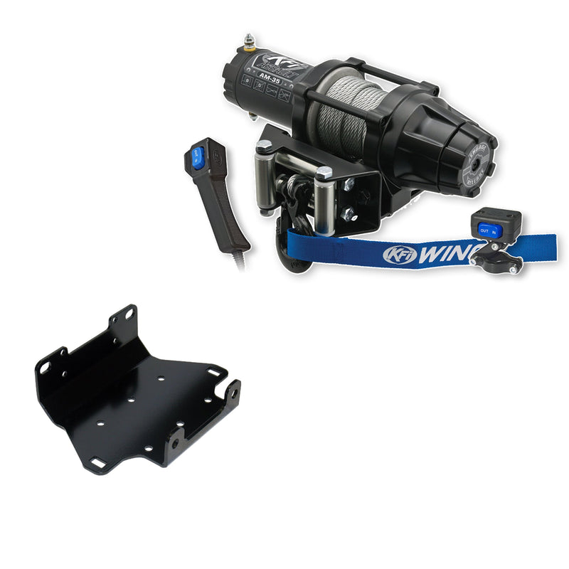 Load image into Gallery viewer, KFI Winch Kit For Yamaha Grizzly 550 4x4 2009-2014
