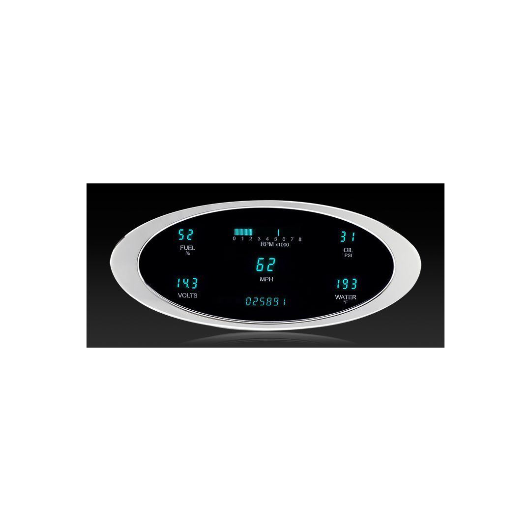 6-Gauge MultiLevel VFD System - Teal