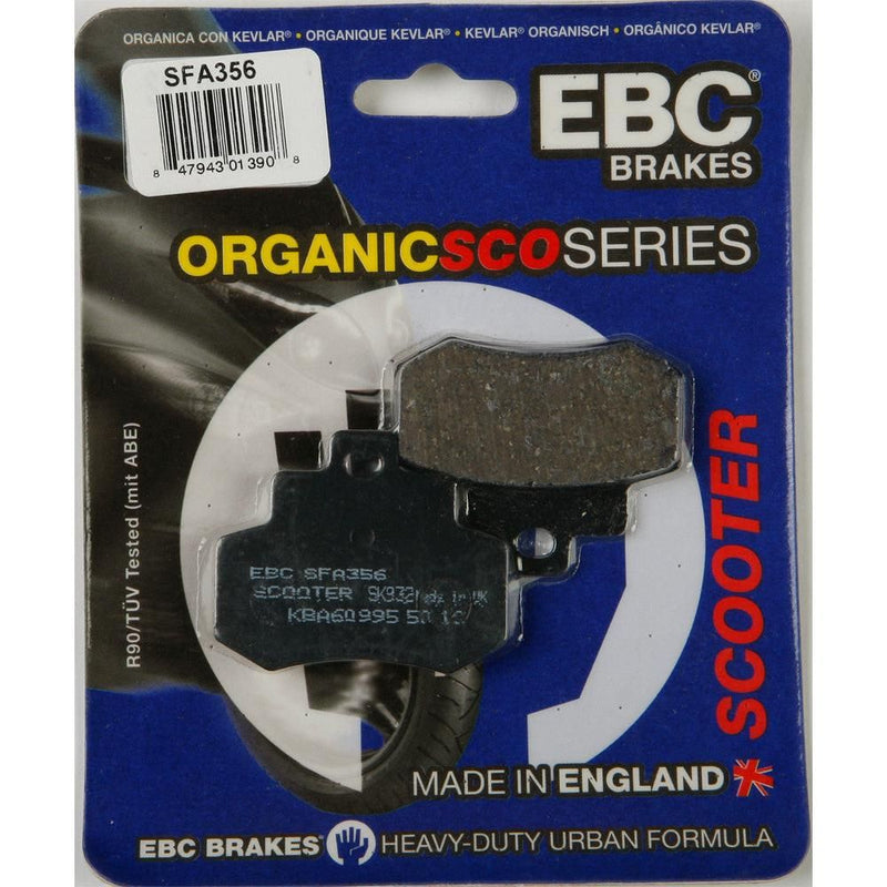 Load image into Gallery viewer, EBC 1 Pair Premium SFA Organic OE Replacement Brake Pads For ATK 250 2006-2010
