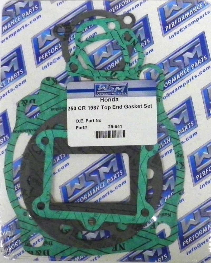 Load image into Gallery viewer, WSM Top End Gasket Kit For Honda 250 CR 1987 29-641
