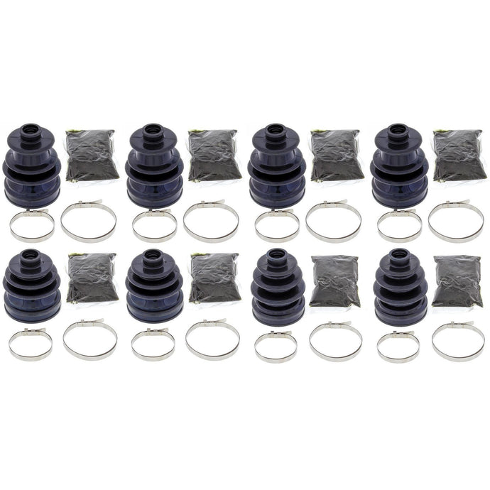 Compl Front & Rear Inner & Outer CV Boot Repair Kit Pioneer 700-4 SXS700M4 14-15