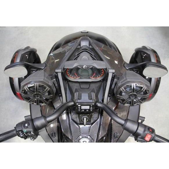 Load image into Gallery viewer, SSV Works 2 Speaker Audio Kit For Can-Am Spyder F3 SE6 2016-2022 180-F3-2A
