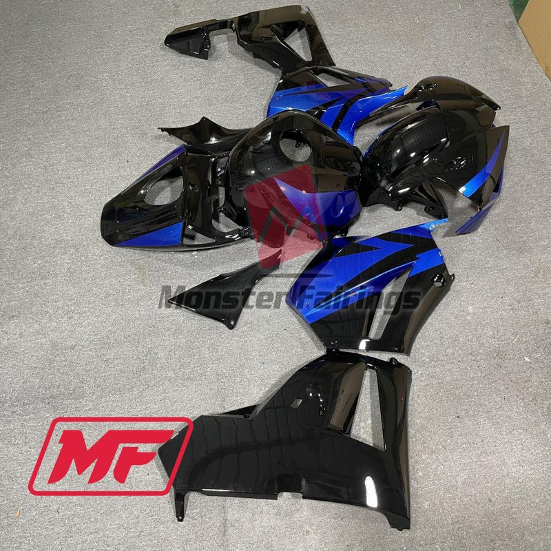 Load image into Gallery viewer, Monster Fairings Full Kit Honda CBR600RR 13-25 Gloss Blue and Black + Windshield + Gas Tank Cover
