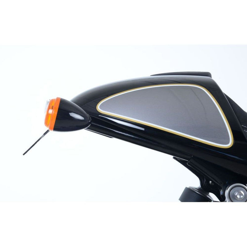 Load image into Gallery viewer, R&amp;G Racing Black Tail Tidy License Plate Holder For 2017-2019 Triumph Street Cup
