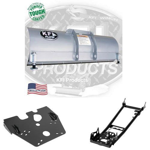 Load image into Gallery viewer, KFI ATV 54&quot; Snow Plow Kit Combo Arctic Cat 400 500 550 650 700 900 2002-2017 NEW
