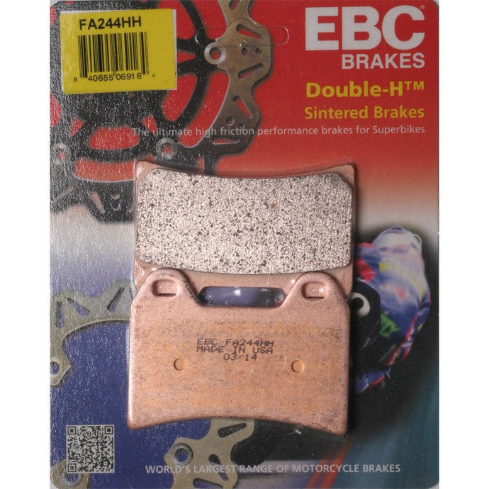 EBC 1 Pair Sintered HH Race Formula Brake Pads MPN FA244HH