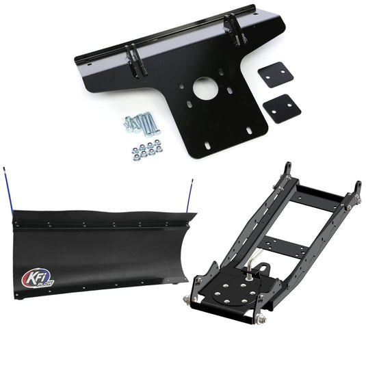 KFI UTV Snow Plow Kit For Kawasaki Mule PRODX/DXT KAF1000 Diesel EPS 2016-2024