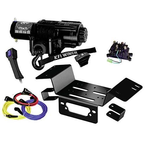 Load image into Gallery viewer, 5000 lb KFI Assault Winch Mount Combo 2014-2018 HONDA PIONEER 700 and 700-4 NEW
