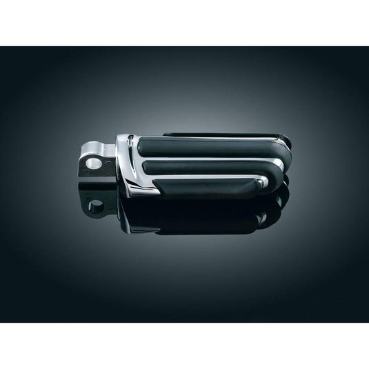 Kuryakyn Male Mount ISO-Pegs Pilot Footpegs with Adaptor Chrome