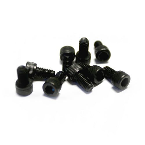 Load image into Gallery viewer, Big Gun 1/4&quot; x 20 Black Base Plate Allen Screws - Socket Head Pack of 4 40-S007
