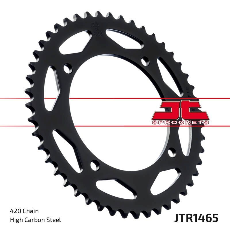 Load image into Gallery viewer, JT Sprockets Rear Steel Sprocket 47 Tooth 47T 420 Chain JTR1465.47
