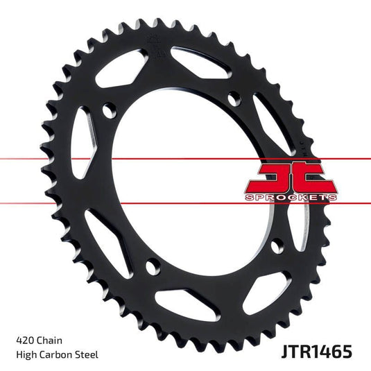 JT Sprockets Rear Steel Sprocket 47 Tooth 47T 420 Chain JTR1465.47