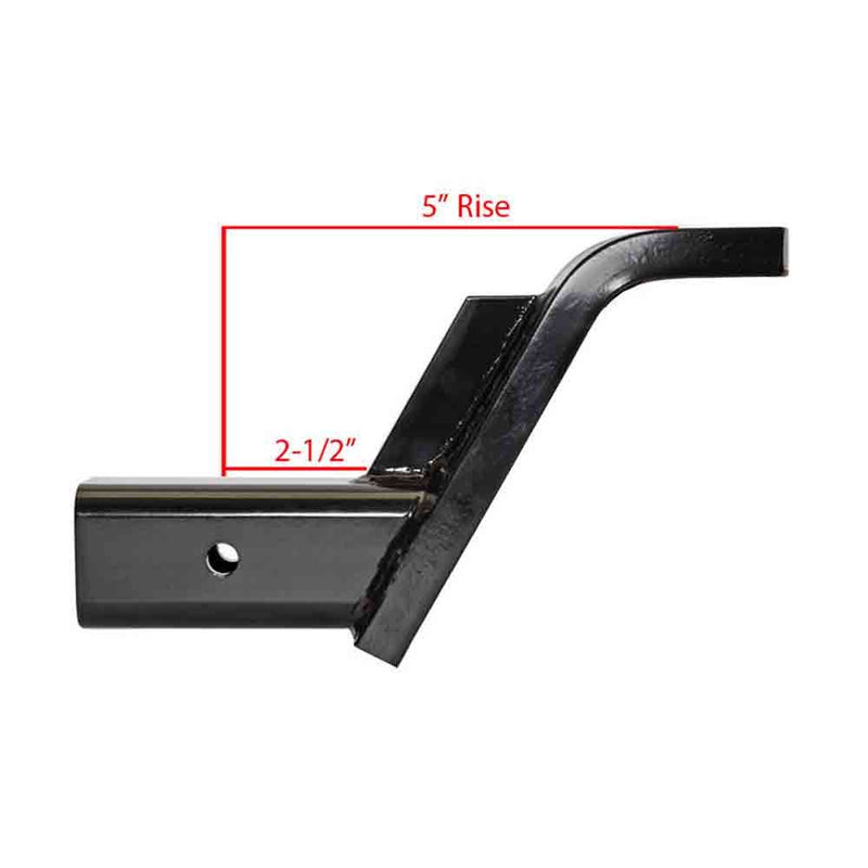 Load image into Gallery viewer, Rigid Hitch (HUB-33710) 3 Inch Heavy Duty Ball Mount for 3 inch Ford OEM Receiver Hitches - 7 inch Drop - Made in USA
