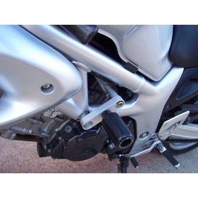 Load image into Gallery viewer, R&amp;G Racing Black Classic Style Crash Protectors For 1999-2002 Suzuki SV650 Bikini
